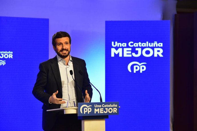 El líder del PP, Pablo Casado.