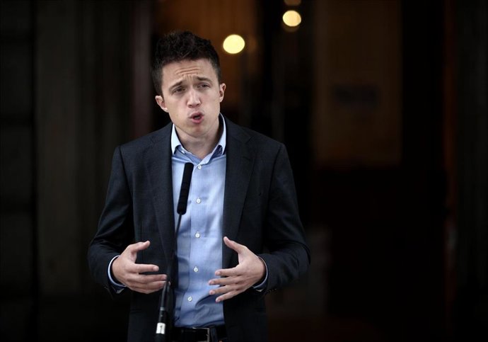 El portavoz de Más País, Íñigo Errejón, en una foto de archivo.