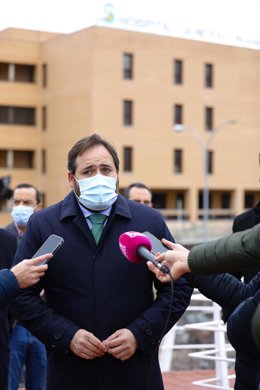 El presidente del PP de C-LM, Paco Núñez, en Talavera de la Reina