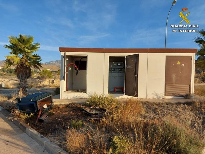 La Guardia Civil desmantela un grupo criminal que robó casi dos toneladas de cobre a una misma empresa