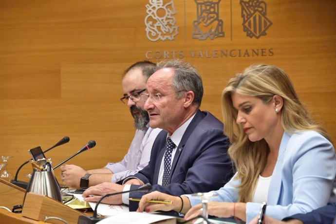 Joan Llinares en la Comisión de Les Corts