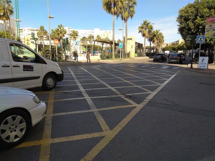 Lugar de la rambla en el que se produjo el accidente