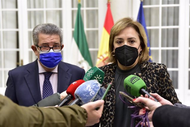 La delegada del Gobierno en Andalucía, Sandra García, en una foto de archivo.