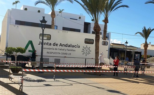 Cribado de covid-19 en Antas (Almería)
