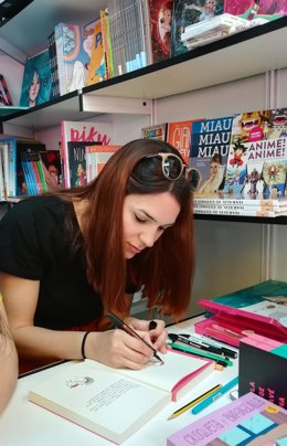 Ana Oncina (Elda, Alicante, 1989)  autora de la serie Croqueta y Empanadilla (foto de archivo)