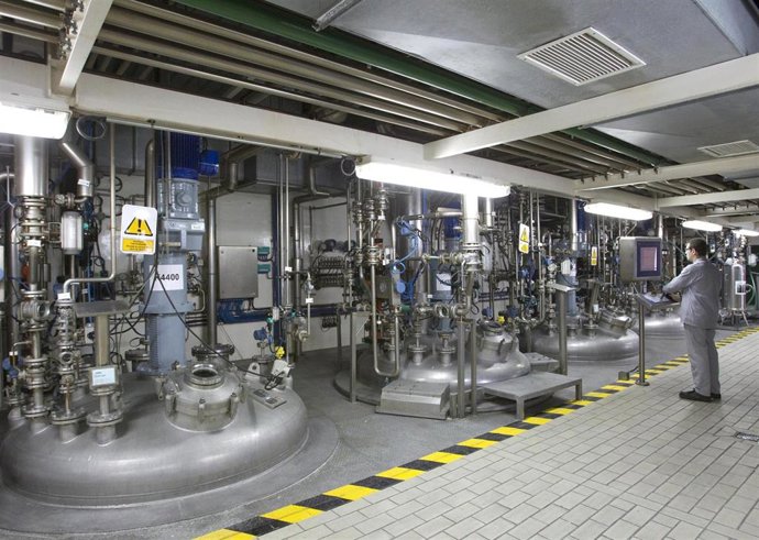 Planta industrial en Barcelona.