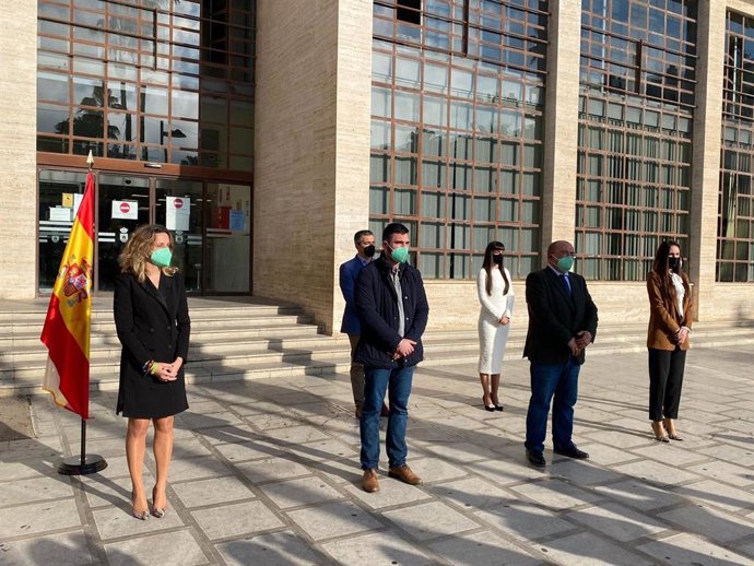 Comparecencia de los concejales de Vox en El Ejido