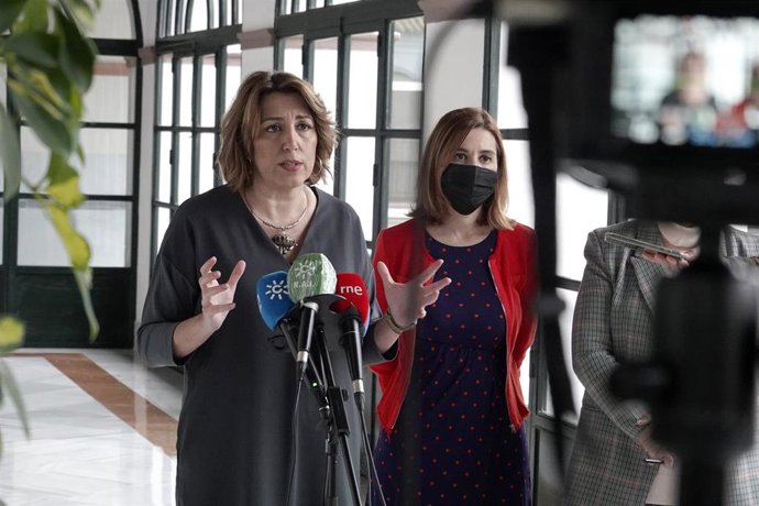 La secretaria general del PSOE-A, Susana Díaz.