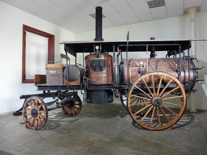 Carro de desinfección restaurado