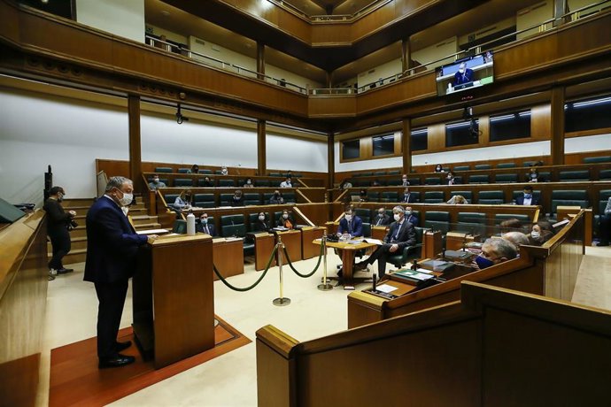 Debate de las enmiendas de totalidad dl proyecto de Presupuestos de Euskadi para 2021