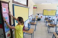 Andalucía eleva a 23 sus colegios cerrados por Covid y a 813 sus aulas afectadas, 237 más que hace una semana