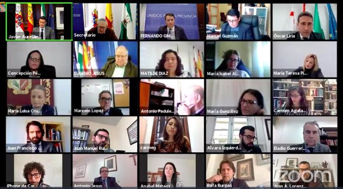 Pleno telemático de la Diputación de Almería