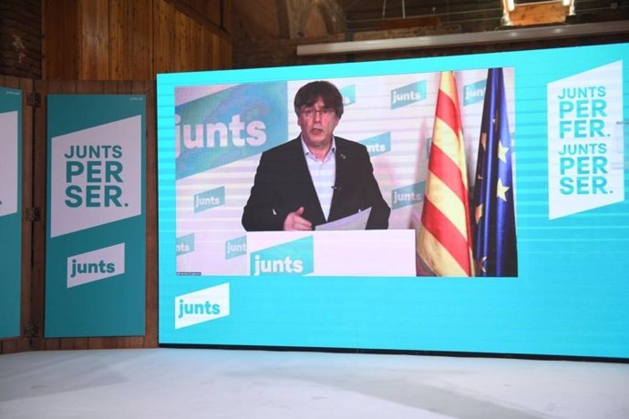 El epresidente de la Generalitat Carles Puigdemont