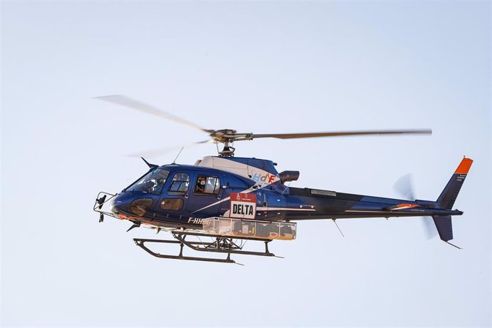 Imagen de archivo de un helicóptero.