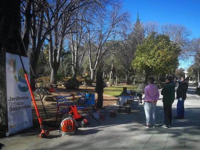 La Diputación de Jaén forma a más de un centenar de personas desempleadas en jardinería urbana sostenible