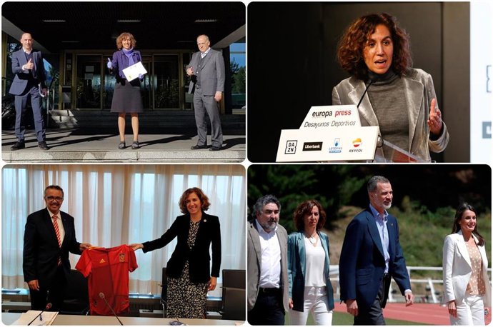 Irene Lozano cumple un año al frente del CSD.