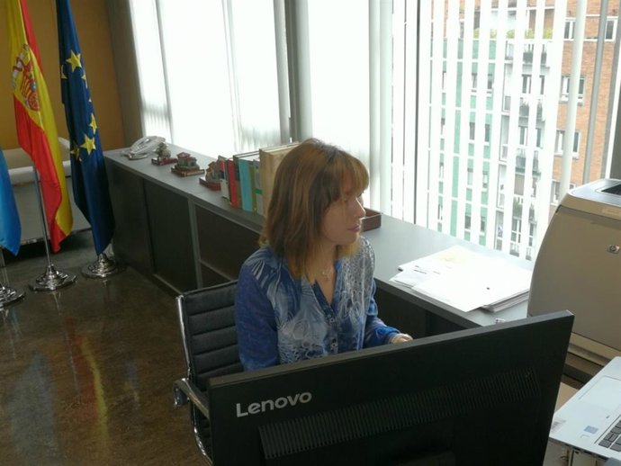 La consejera de Hacienda del Principado, Ana Cárcaba