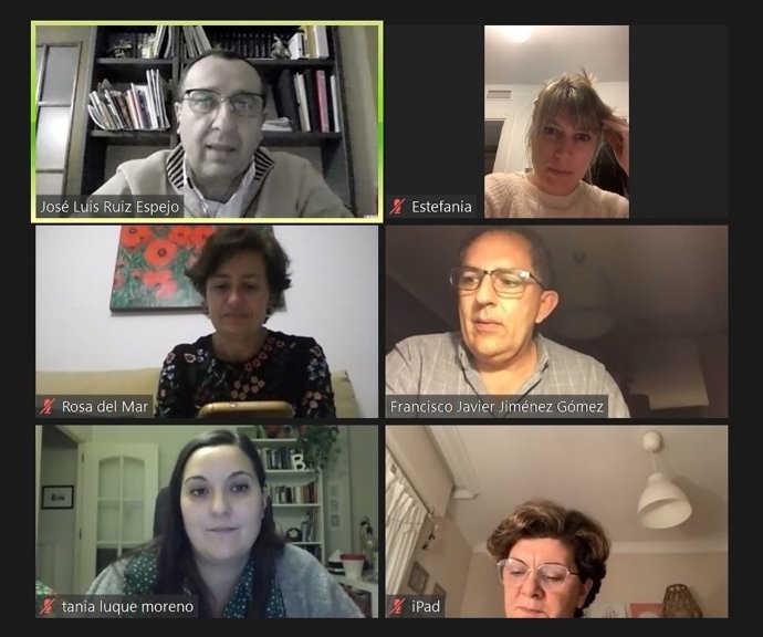 Reunión Colegio Profesional de Trabajo Social de Málaga