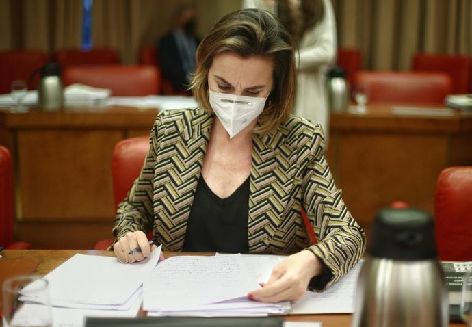 La portavoz del Grupo Popular en el Congreso, Cuca Gamarra 