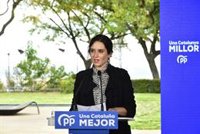 Ayuso critica las medidas contra el Covid en Cataluña: "Es un delito, con el clima que tenéis, tener todo cerrado"