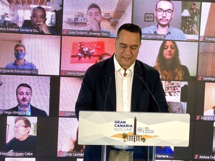 Poli Suárez, reelegido como presidente del PP de Gran Canaria con el 98,6% de los votos