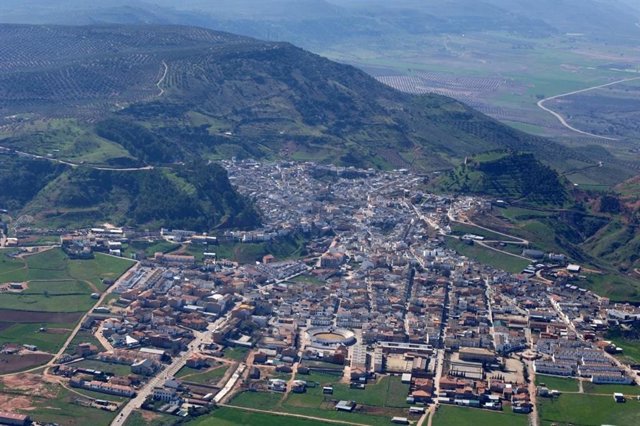 Vista del municipio de Santisteban del Puerto (Jaén).