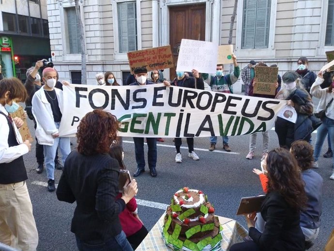 Concentración de Ecologistes en Barcelona el sábado 30 de enero
