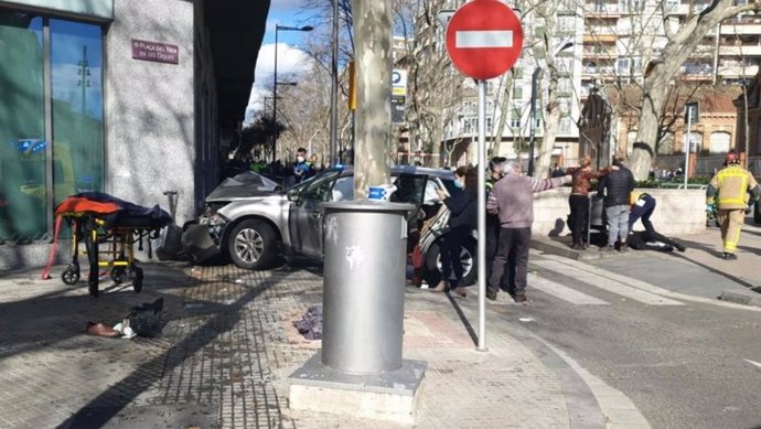 Ocho personas heridas en un atropello múltiple en Reus (Tarragona)
