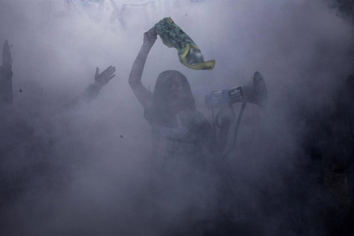 Protestas contra el Gobierno de Israel en Jerusalén el día 29 de enero de 2021. 