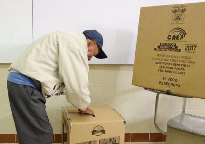 Ultimas elecciones presidenciales en Ecuador del año 2017.
