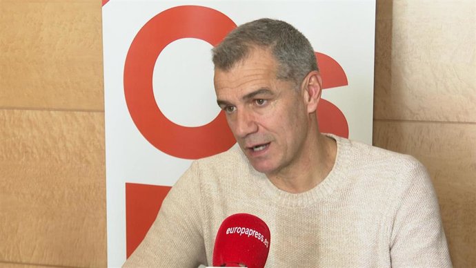 Toni Cantó en una imagen de archivo de una entrevista con Europa Press