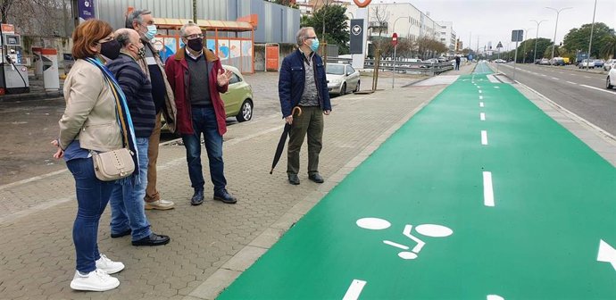 Ayuntamiento concluye un intenario peatonal que conecta Amate con el Parque Empresarial Carretera Amarilla
