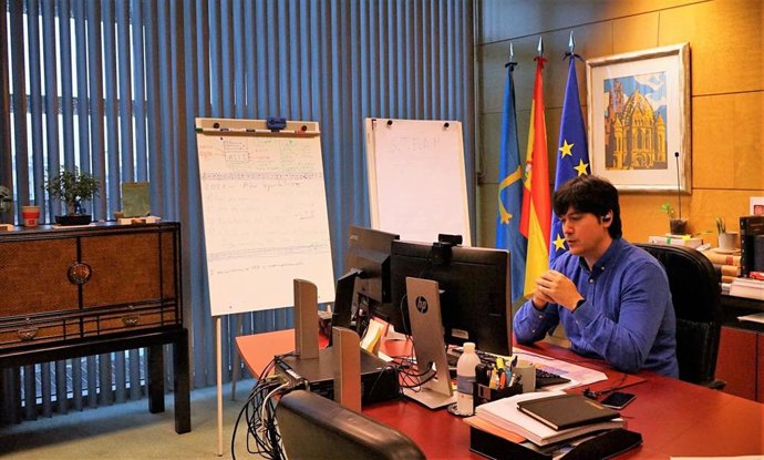 El consejero de Ciencia, Innovación y  Universidad, Borja Sánchez