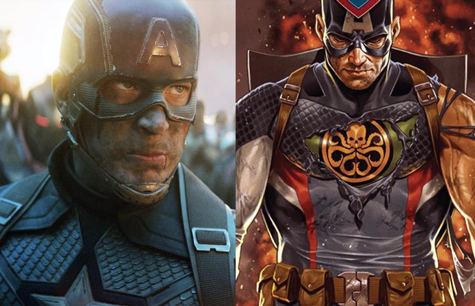Chris Evans es Capitán América de HYDRA en Doctor Strange 2... En este brutal fan-art
