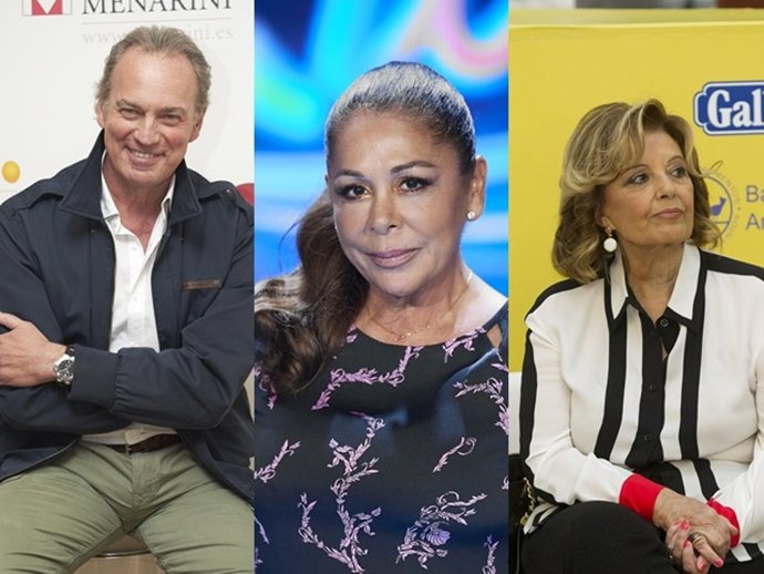 BERTÍN OSBORNE, ISABEL PANTOJA Y MARÍA TERESA CAMPOS