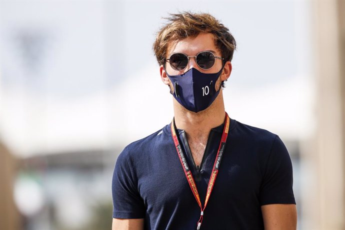 GASLY Pierre (fra), Scuderia AlphaTauri Honda AT01, portrait during the Formula 1 Etihad Airways Abu Dhabi Grand Prix 2020, from December 11 to 13, 2020 on the Yas Marina Circuit, in Abu Dhabi - Photo Florent Gooden / DPPI