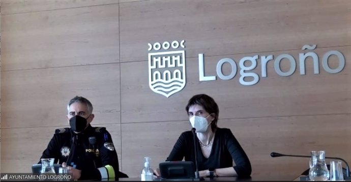 Presentación de los datos de la campaña de educación vial de la Policía Local de Logroño.