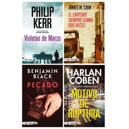 Colección Serie Negra de RBA en formato bolsillo