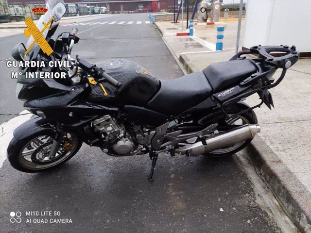 Motocicleta robada en Carbajosa de la Sagrada (Salamanca)