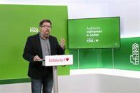 PSOE-A: Moreno "se hace un nuevo Ayuso" inaugurando "su Zendal de cabecera, un hospital vacío" y "sin personal"