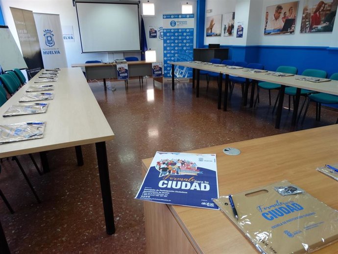 Escuela de Participación Ciudadana del Ayuntamiento de Huelva.