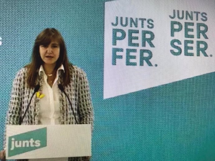 La candidata de JxCat a les eleccions, Laura Borrs