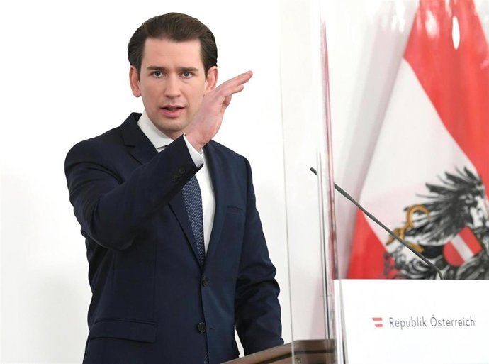 El canciller austriaco, Sebastian Kurz