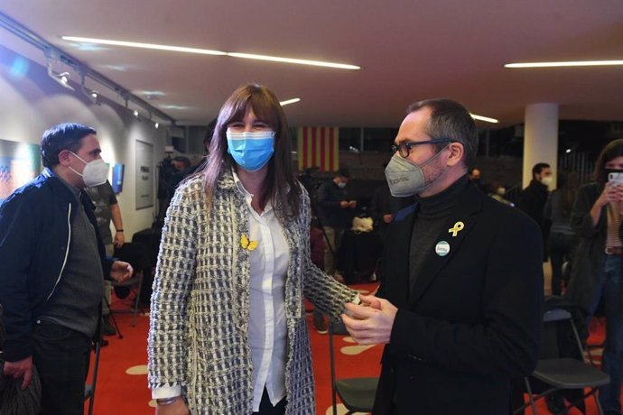 La candidata de Junts a las elecciones catalanas, Laura Borrs