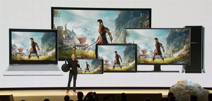 Plataforma de juego streaming Stadia de Google