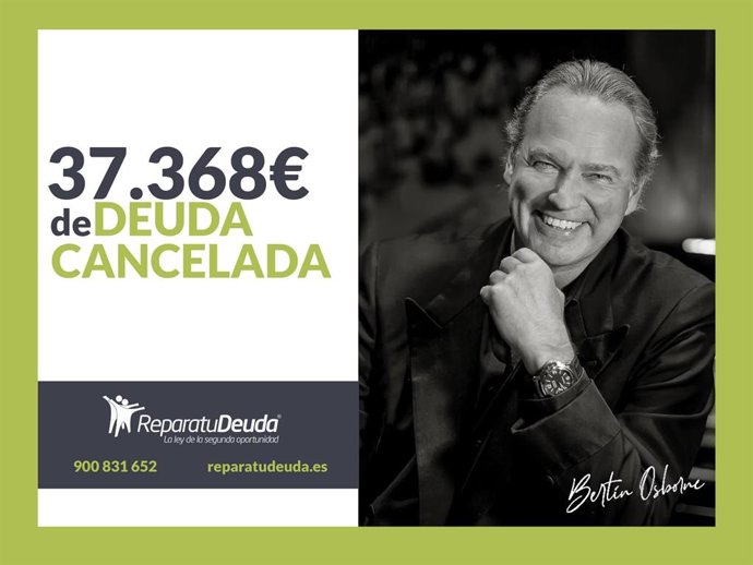 Bertín Osborne, imagen oficial de Repara tu deuda abogados