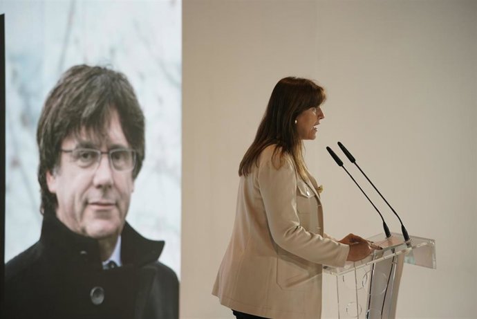 La candidata de JxCat a las elecciones, Laura Borrs