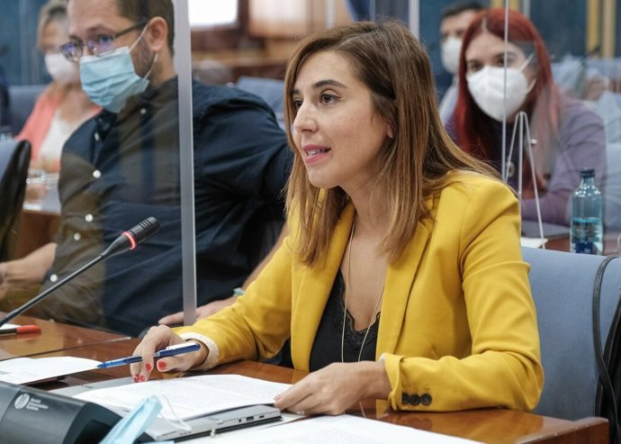 La parlamentaria del PSOE-A Beatriz Rubiño, en una foto de archivo.
