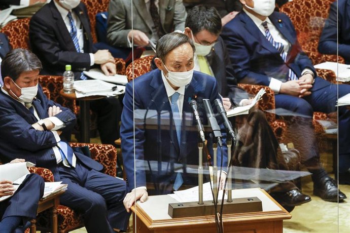 El primer ministro de Japón, Yoshihide Suga.