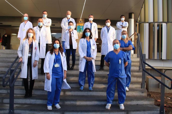 Profesionales del Hospital Universitario Virgen Macarena